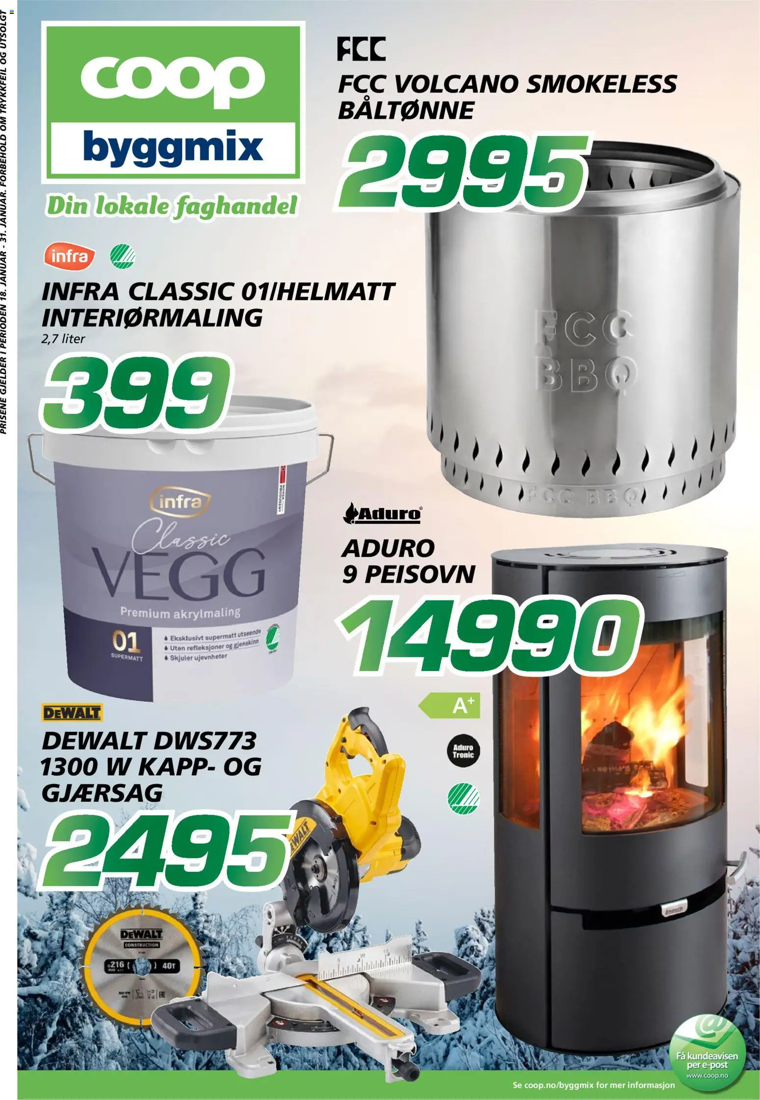 Forhåndsvis Kundeavis fra butikk Coop Byggmix gyldig fra 19/01/2026 - Gjærsag
