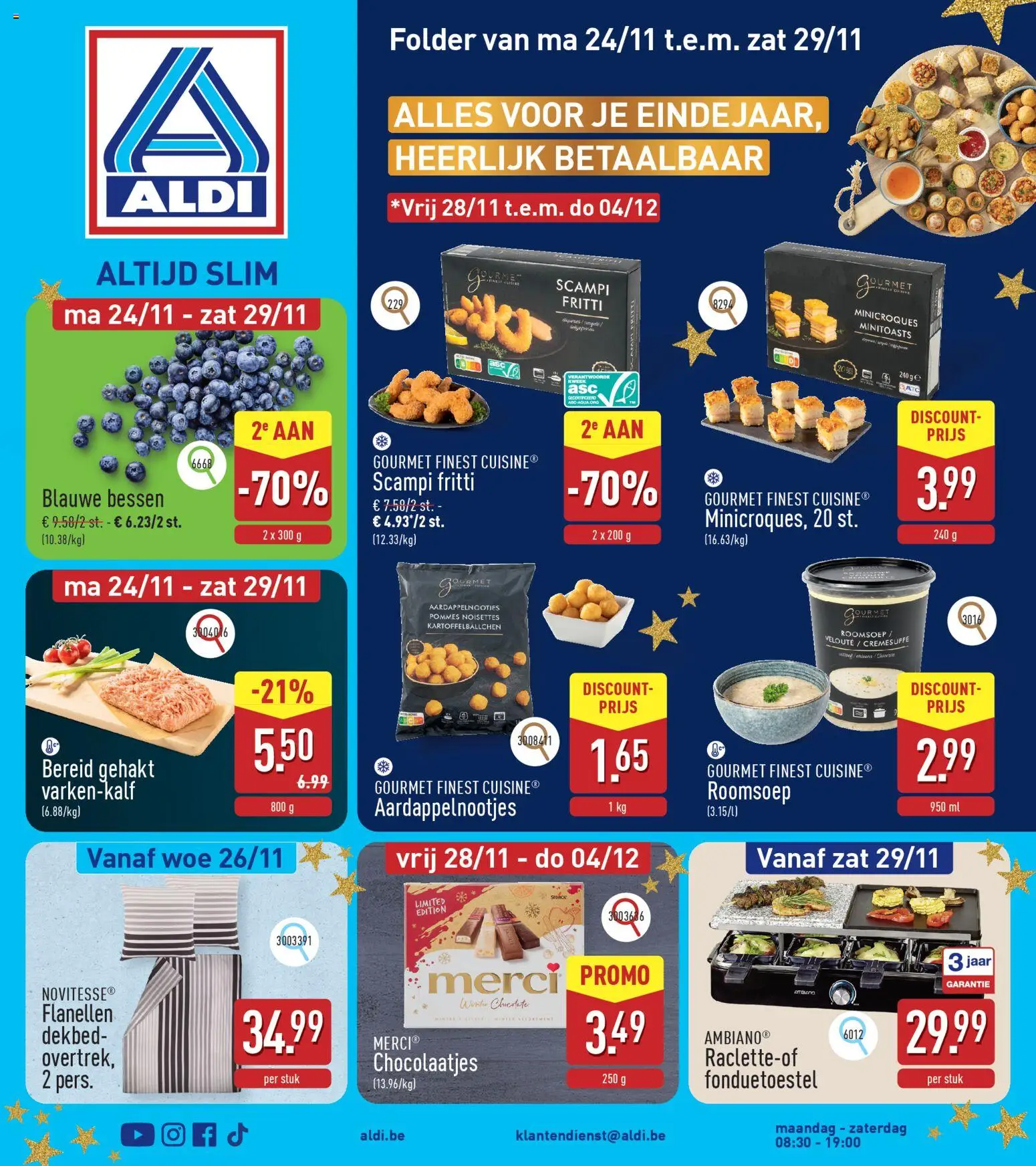 Voorbeeld van Folder week 47 van winkel Aldi geldig vanaf 24/11/2025