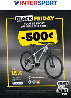 Voorbeeld van Black Friday van winkel Intersport geldig vanaf 20/11/2025