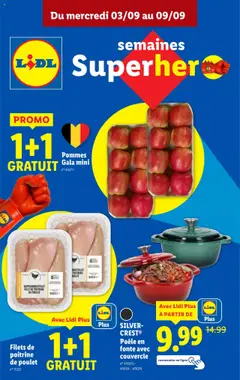 Prévisualisation de Folder de la semaine 36 du magasin Lidl formulaire valide 03/09/2025