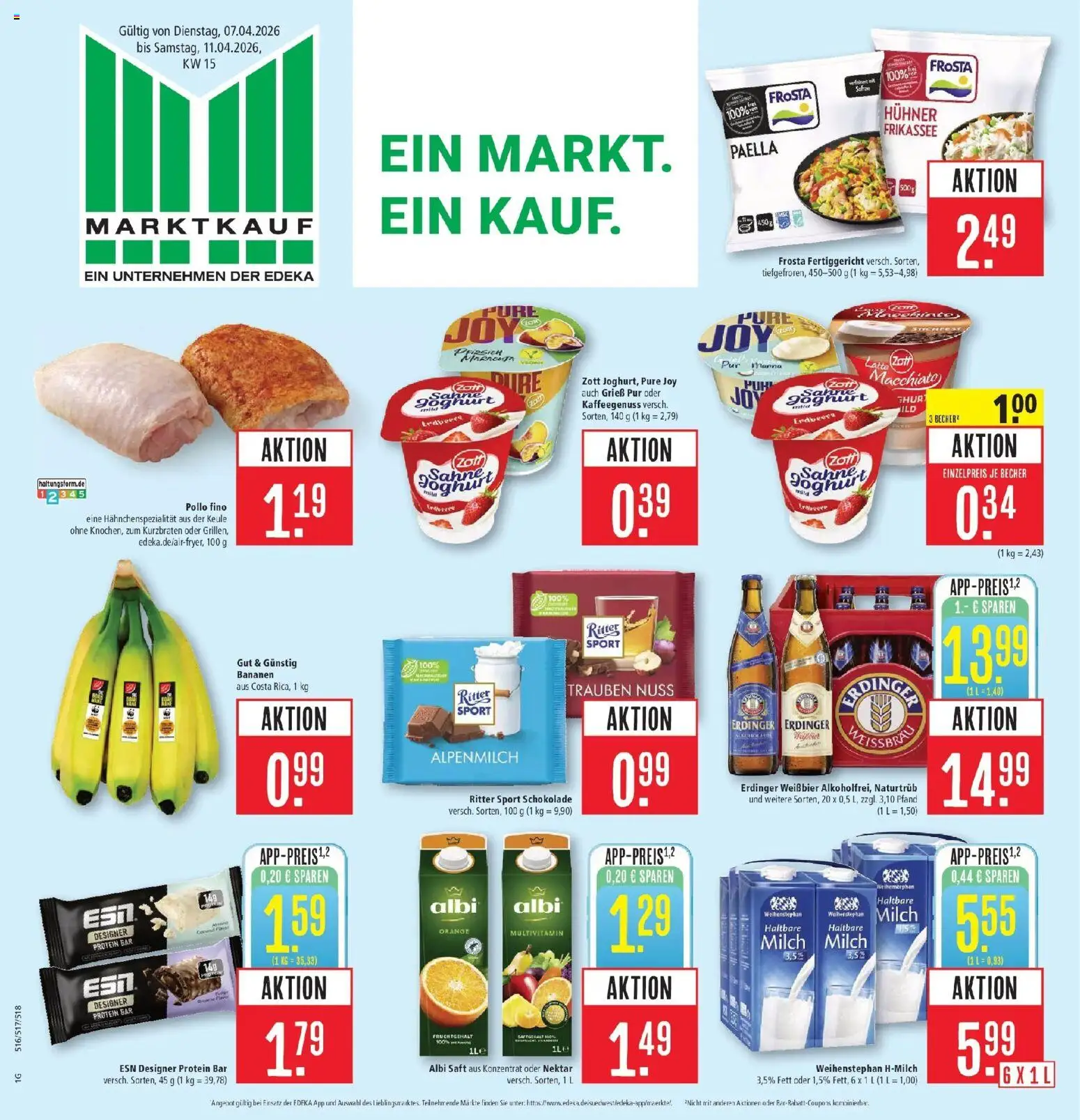 Vorschau von dem Prospekt des Geschäftes Marktkauf, gültig ab dem 05.04.2026