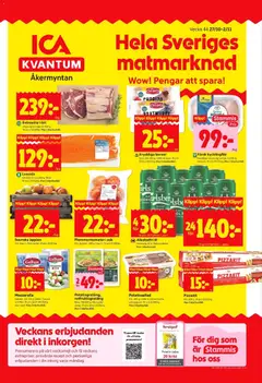 Förhandsgranska reklamblad Hässelby från butik ICA Kvantum gäller från 27/10/2025