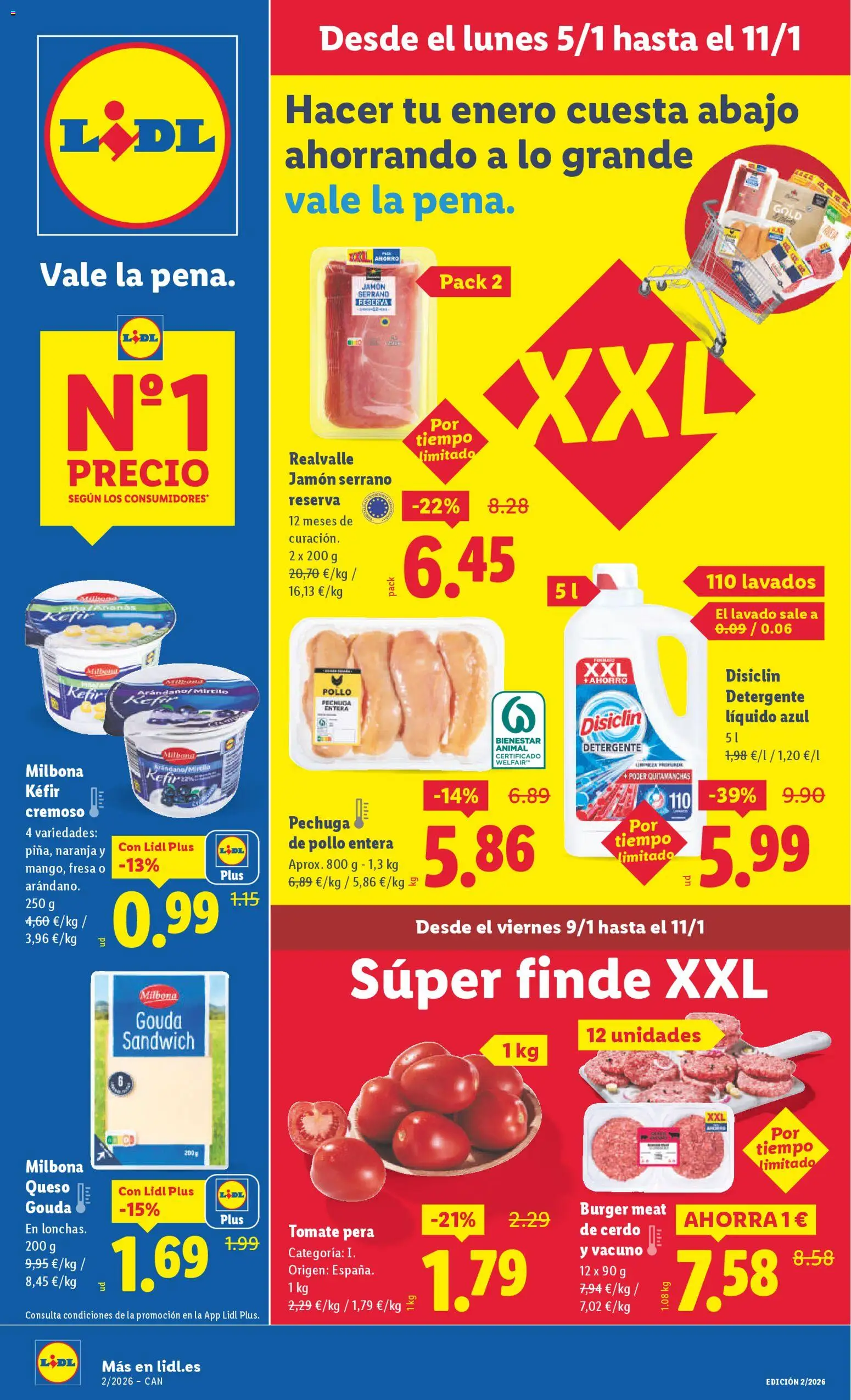 Vista previa del folleto de la tienda Lidl válido desde el 05/01/2026 