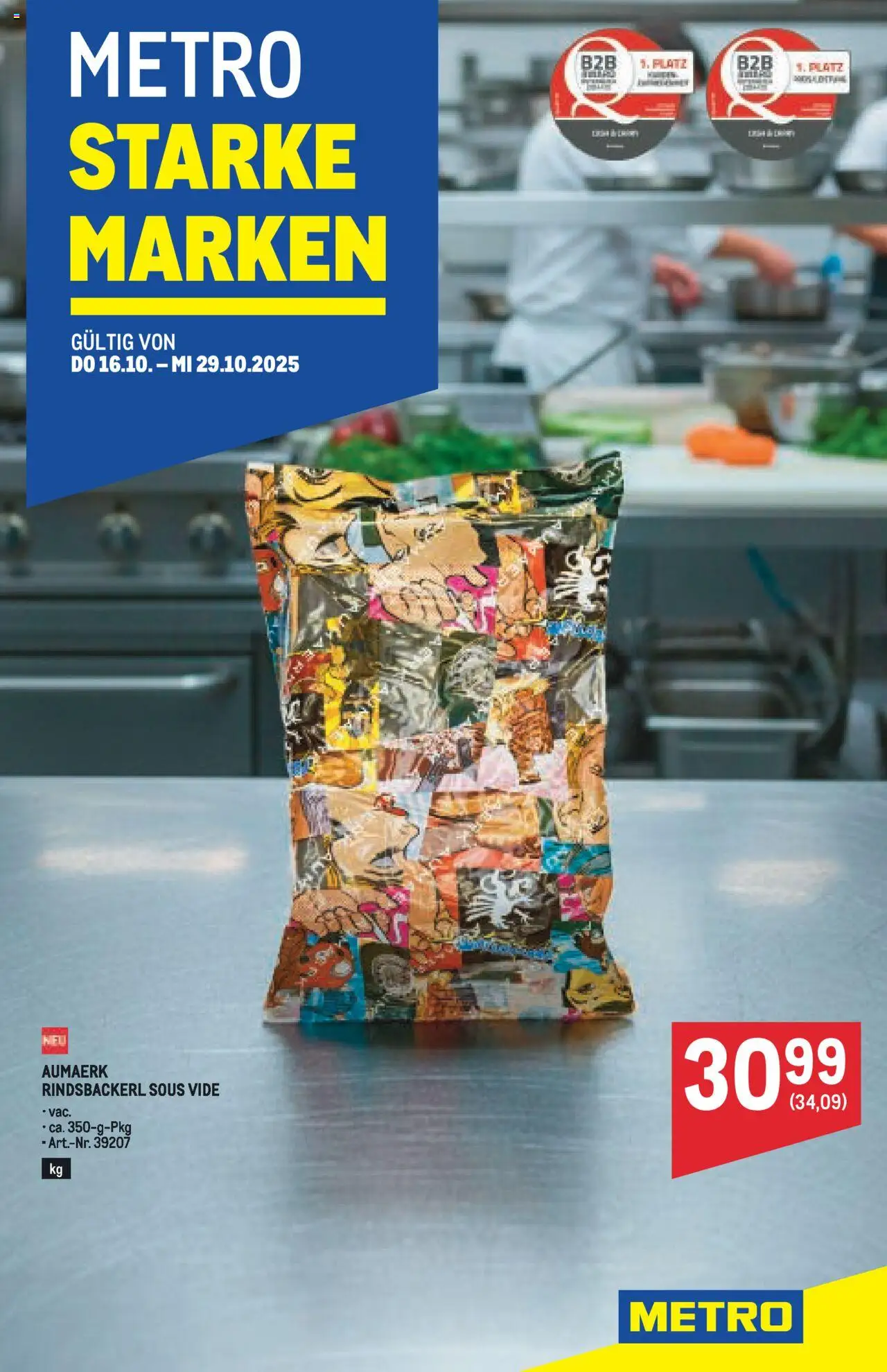  Metro METRO AT - Starke Marken ab (16.10.2025 - 29.10.2025) - Seite 1