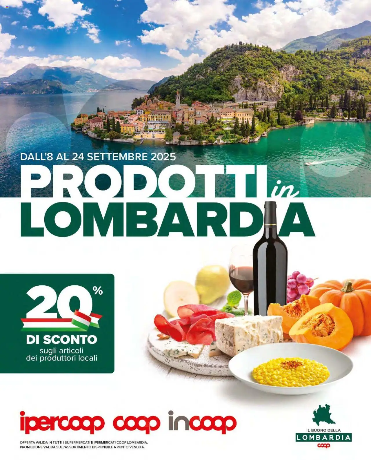 Volantino Ipercoop valido da 08/09/2025 numero di pagina 1