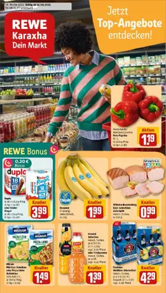 Vorschau von dem Prospekt des Geschäftes Rewe, gültig ab dem 14.09.2025