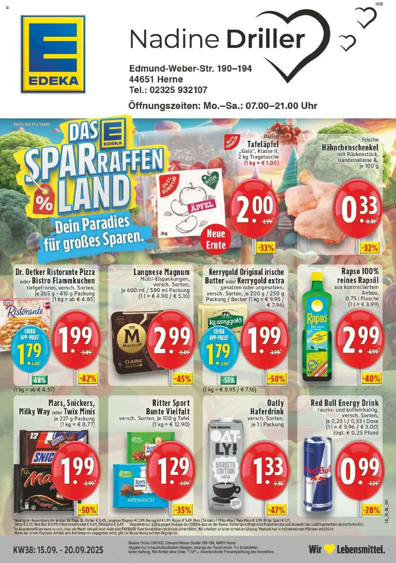 EDEKA Prospekt ab 14.09.2025 - Prospekt Herne Online