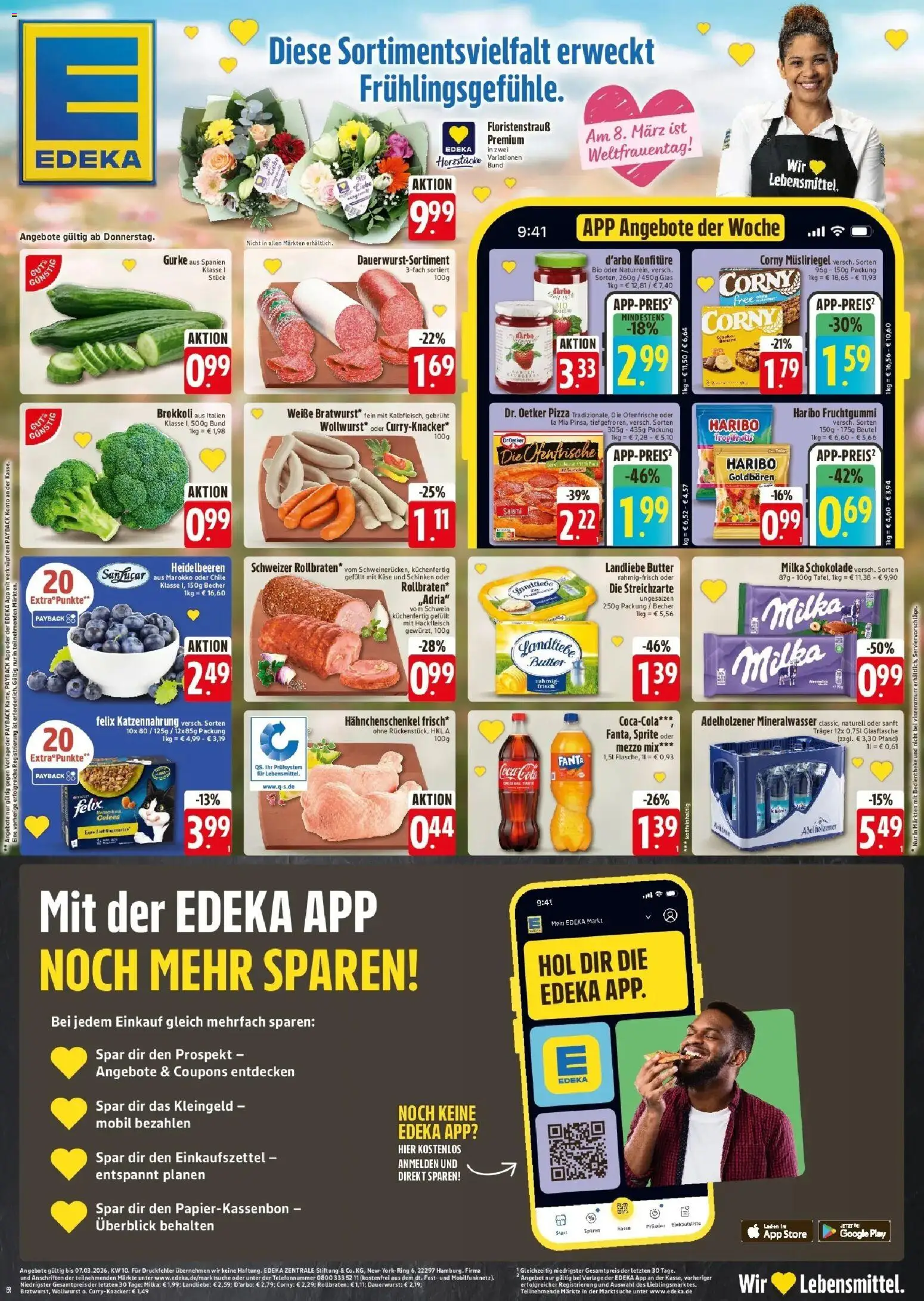Vorschau von dem Prospekt des Geschäftes Edeka, gültig ab dem 05.03.2026