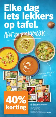 Voorbeeld van Folder week / de la semaine 46 van winkel Albert Heijn geldig vanaf 10/11/2025 | Pagina: 4