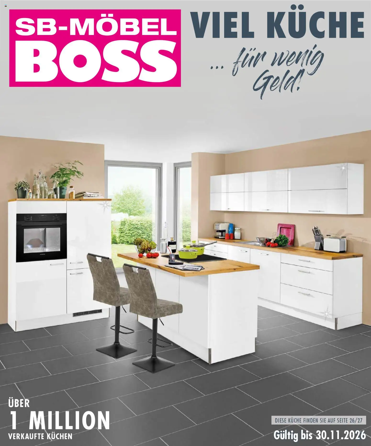 Vorschau von dem Prospekt des Geschäftes SB Möbel Boss, gültig ab dem 09.04.2026