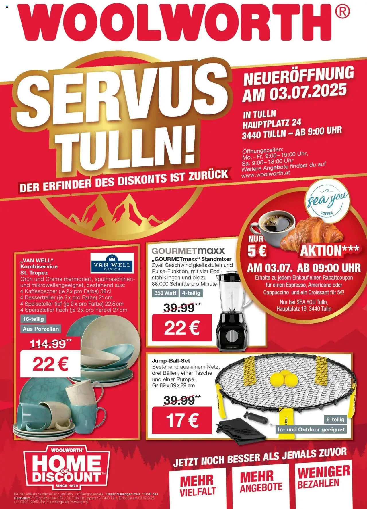  Woolworth Servus Tulln! ab (30.06.2025 - 03.07.2025) - Seite 1