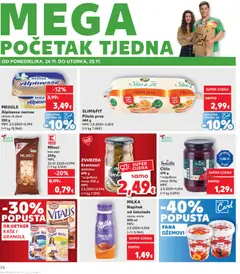 Pregled letka Katalog Black Friday trgovine Kaufland vrijedi od 19.11.2025 | Stranica: 38