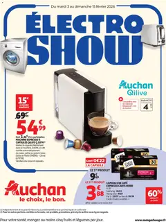 Prévisualisation de ElectroShow hypermarchés du magasin Auchan formulaire valide 03/02/2026