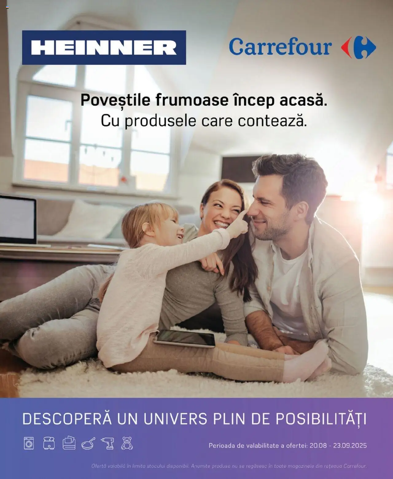 Catalog Carrefour 20.08.2025 - "Catalog - Heinner" - Pagină 1