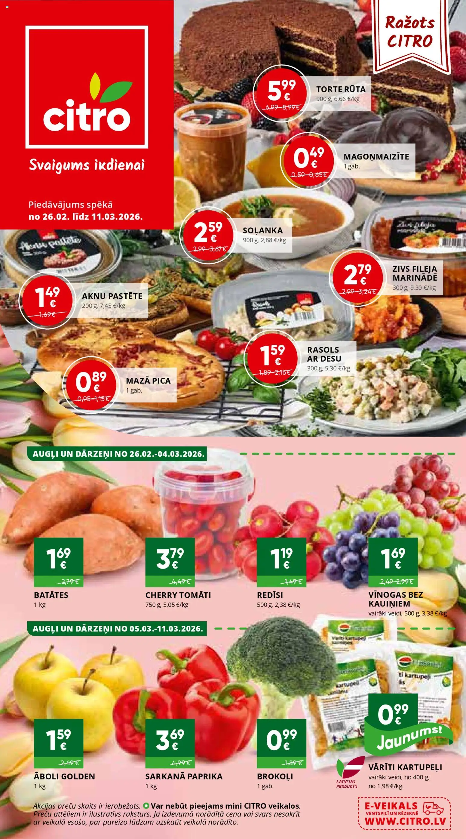 Skatīt Citro akciju bukletu, derīgs no 26.02.2026.