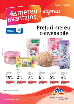 Previzualizarea de cataloage: DM drogeriemarkt DM drogeriemarkt Catalog Express valabil de la 16.04.2026