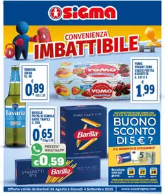 Anteprima dell'opuscolo Attuale volantino dal negozio SIGMA valido da 26/08/2025