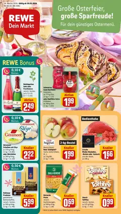 Vorschau von dem Prospekt des Geschäftes Rewe, gültig ab dem 30.03.2026
