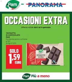 Anteprima dell'opuscolo Volantino Occasioni Extra dal negozio Panorama valido da 02/01/2026