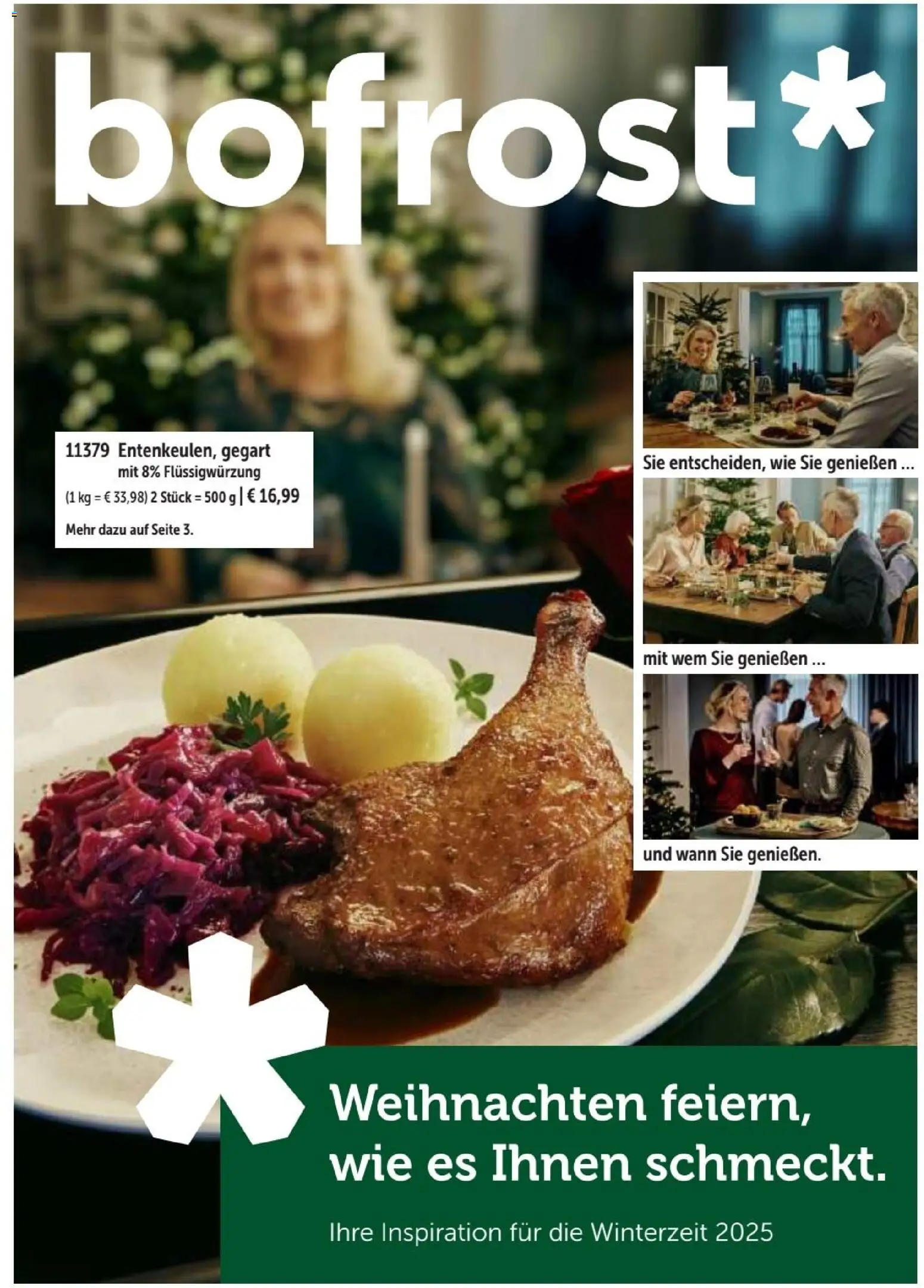 Bofrost Weihnachten 2025 (vom von Donnerstag 23.10.2025)