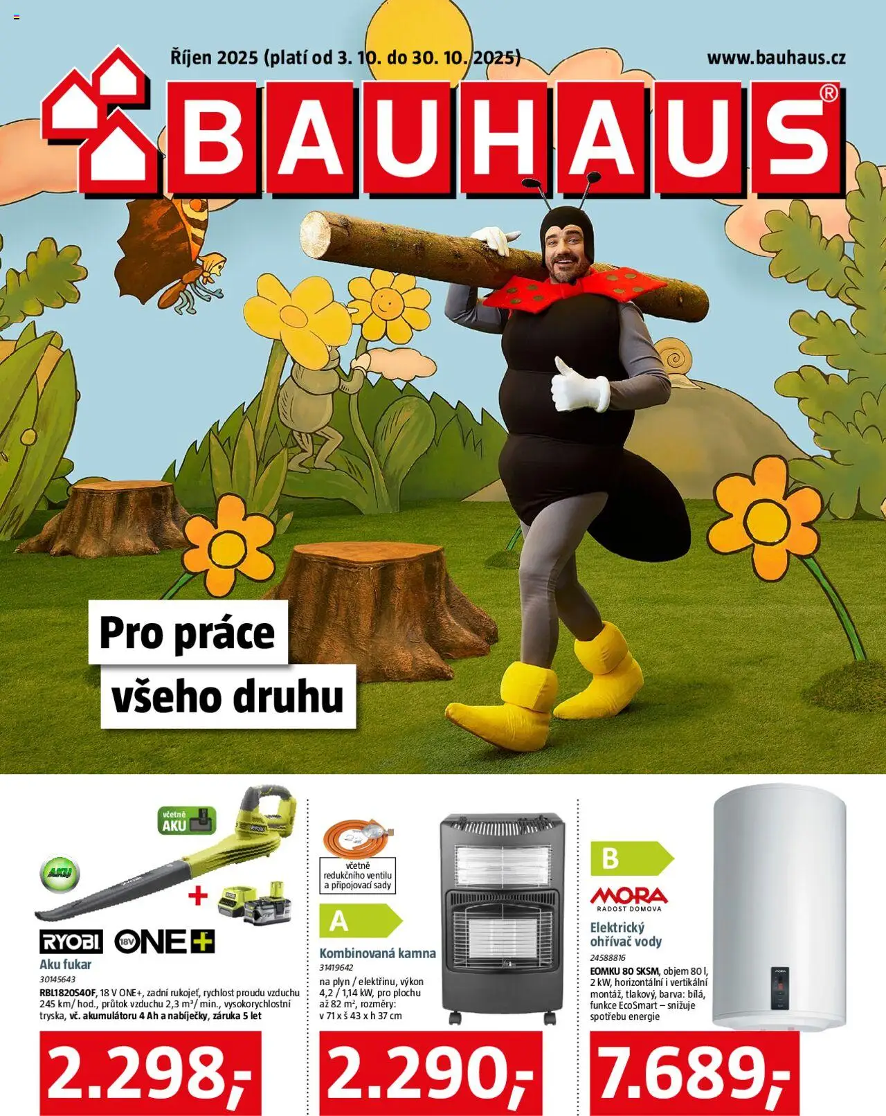  Bauhaus Leták (03.10.2025 - 30.10.2025)