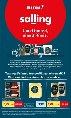 Rimi kliendilehe eelvaade alates 28.04.2026