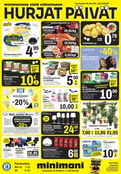 Kaupan Minimani Tarjoukset - Kokkola esikatselu, voimassa 20/02/2026
