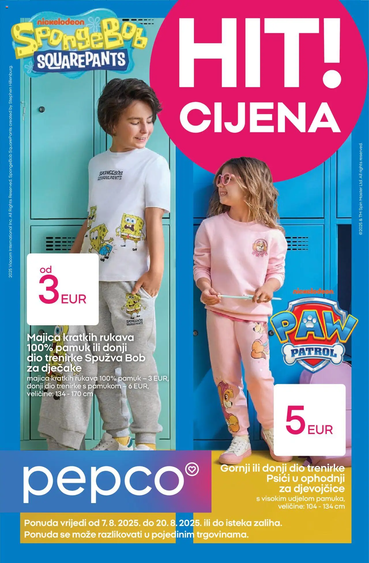 Pepco aktualni Katalog vrijedi od 07.08.2025 - tjedna akcija broj stranice 1