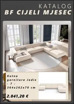 Pregled letka Black Friday trgovine Mima namještaj vrijedi od 03.11.2025 | Stranica: 5