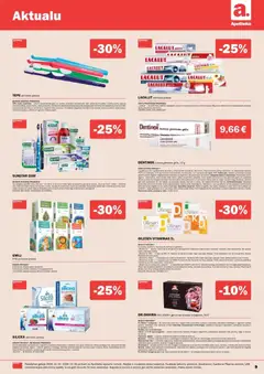 Apotheka parduotuvės leidinio Leidinys galiojančio nuo 2025.11.01 peržiūra | puslapis: 9