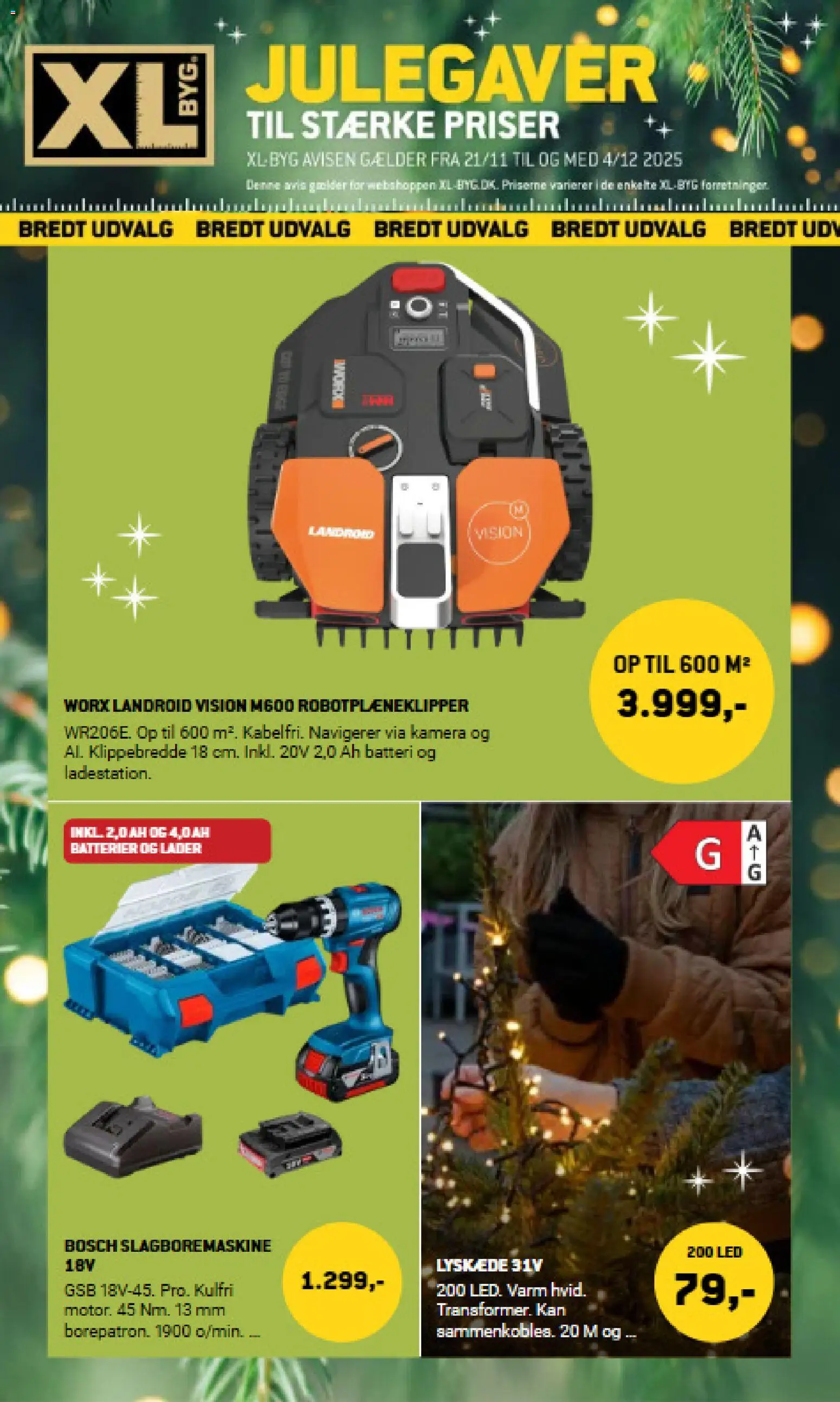 Eksempel på tilbudsavis Tilbudsavis fra butik XL-BYG gyldig fra 21/11/2025