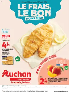 Voorbeeld van Folder / Publicité van winkel Auchan geldig vanaf 26/08/2025