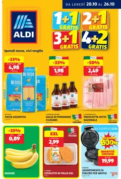 Anteprima dell'opuscolo Attuale volantino dal negozio Aldi valido da 20/10/2025