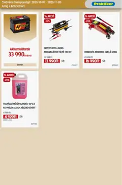 Praktiker - Akciós újság Praktiker megtekintése, amely érvényes 2025.10.07.-től | Oldal: 39