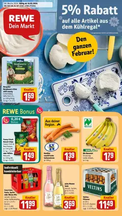 Vorschau von dem Prospekt des Geschäftes Rewe, gültig ab dem 16.02.2026