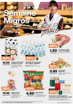 Vorschau des Merkblatts Aktionen FR vom Shop Migros gültig von 18.11.2025 bis 24.11.2025