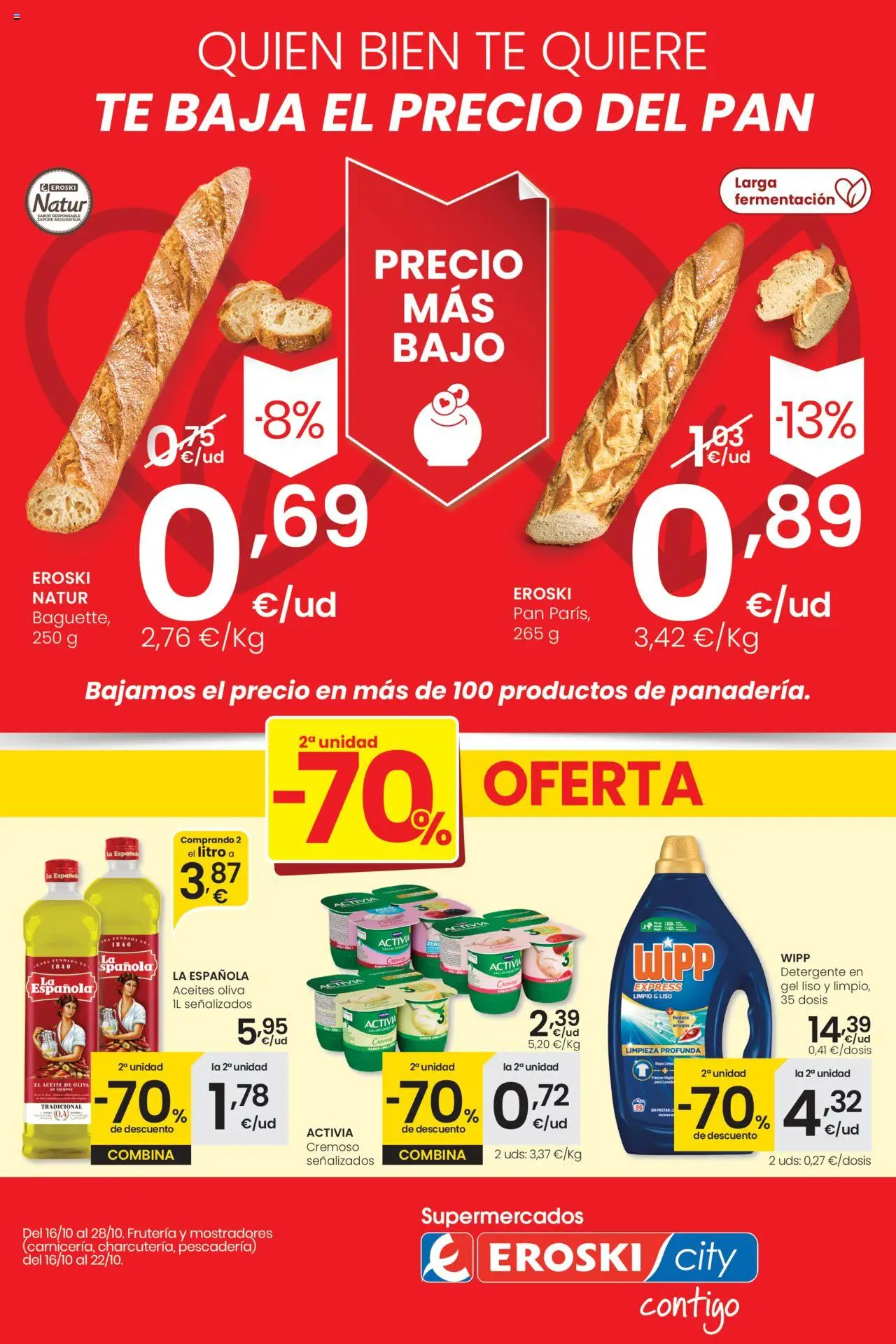 Folleto Eroski del 16/10/2025 - 28/10/2025 > Precio más bajo City