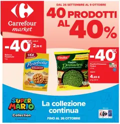 Anteprima dell'opuscolo Volantino Market - Rho dal negozio Carrefour valido da 26/09/2025