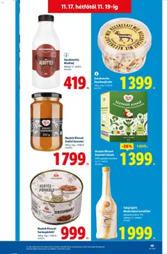 Lidl - Akciós újság Lidl megtekintése, amely érvényes 2025.11.13.-től | Oldal: 49