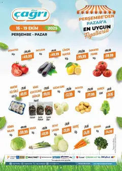 Çağrı Market Manav Katalog 16.10.2025 - Broşürünün önizlemesi