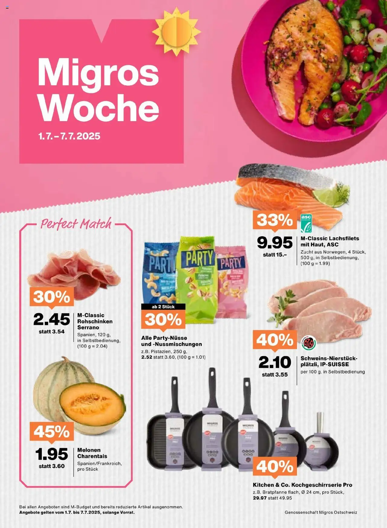 Migros Aktionen ab 01.07.2025 - Seitennummer 1