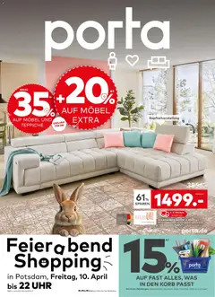 Vorschau von dem Prospekt des Geschäftes Porta!, gültig ab dem 06.04.2026