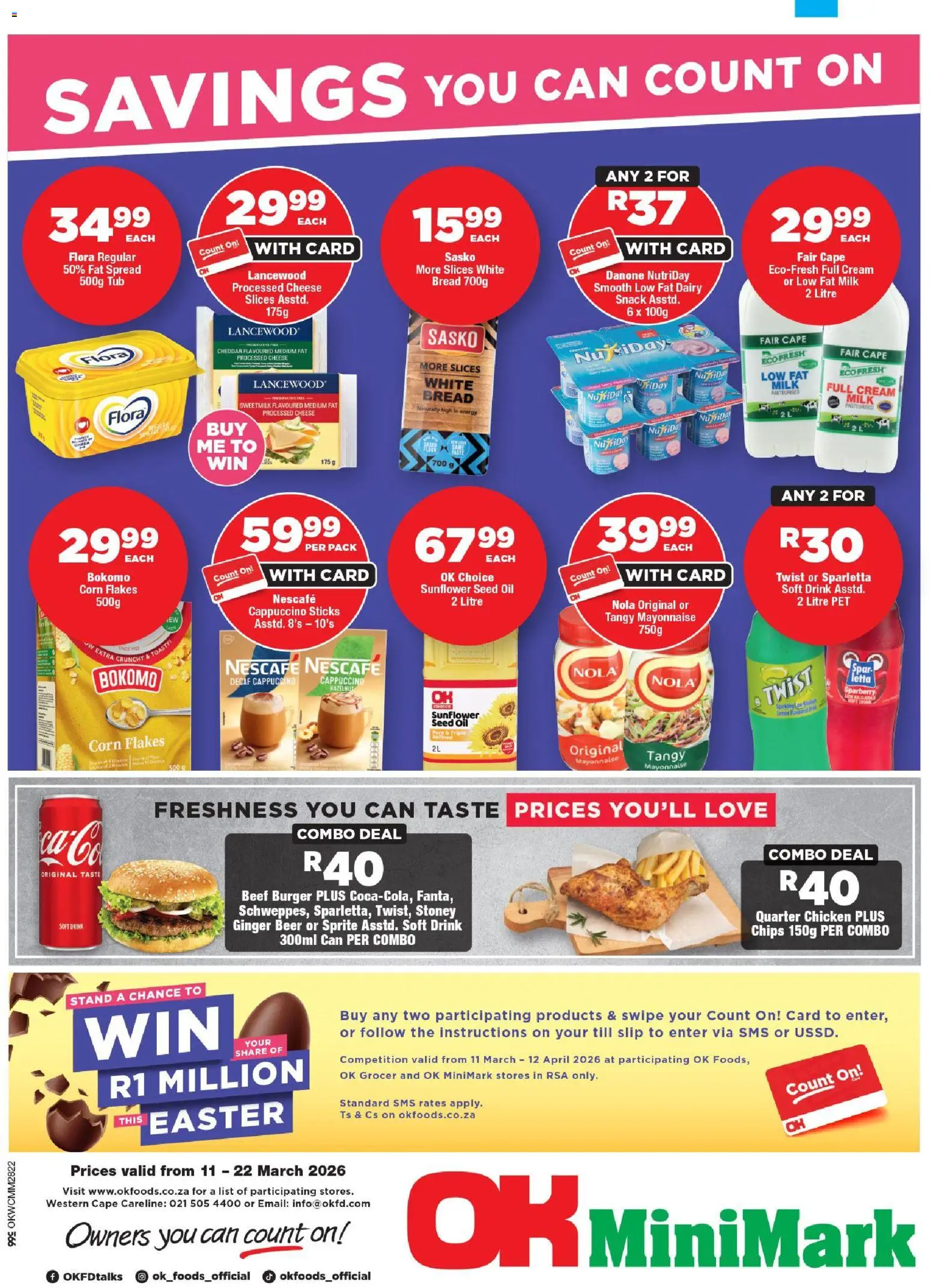 Preview of OK Foods flyer valid from 11/03/2026