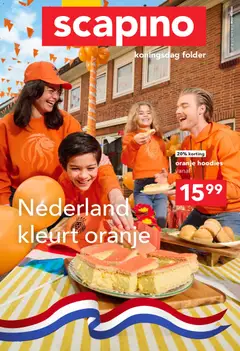 Voorbeeld van Scapino folder - Koningsdag magazine van winkel Scapino geldig vanaf 07-04-2026
