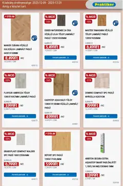 Praktiker - Akciós újság Praktiker megtekintése, amely érvényes 2025.12.09.-től | Oldal: 21