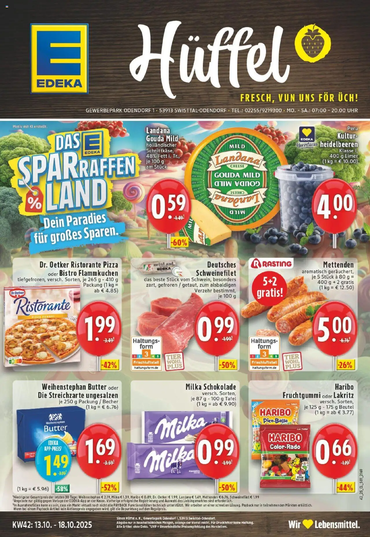 EDEKA Prospekt ab 13.10.2025 - Prospekt Swisttal-Odendorf Online