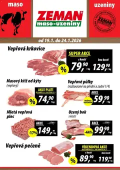 Náhled nabídky: Prodejny Zeman Leták - Dačice platný od 19.01.2026