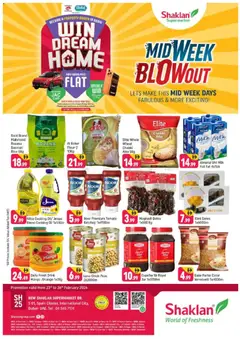 Preview of the catalogue Midweek Blow Out - S01, International City, Spain Cluster of store Shaklan valid from 23 Feb, 2026