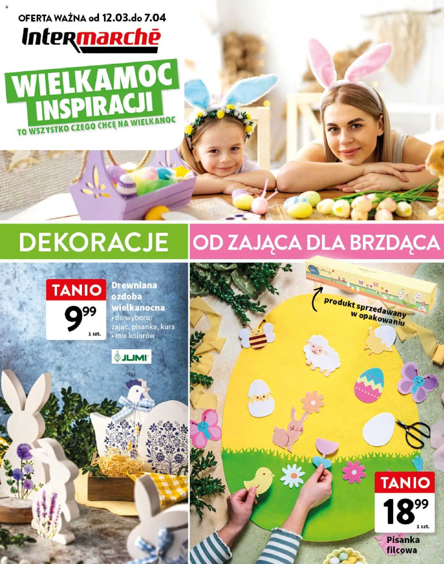 Pogląd gazetki "Intermarche gazetka - Wielkamос Inspiracji" ze sklepu Intermarche ważnej od 12.03.2026