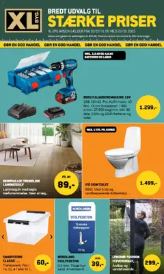 Eksempel på tilbudsavis Tilbudsavis fra butik XL-BYG gyldig fra 10/10/2025